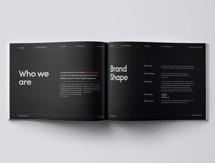 Brochures sample 1